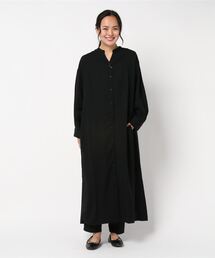 ロングサイドスリットワンピース