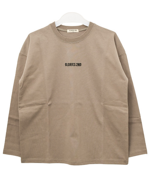 RAT EFFECT（ラットエフェクト）の「バックロゴ長袖Tシャツ（Tシャツ/カットソー・キッズ・オフホワイト/ブラック/チャコールグレー/ベージュ/カーキ/ブルー/ライトグレー/ホワイト系その他/ライトブルー・120/130/140/150/160/170）」の22枚目の写真