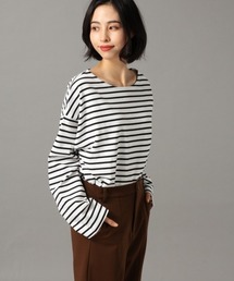 LOWRYS FARM | ＵＳＡボーダーＬＳ　862052(Tシャツ/カットソー)