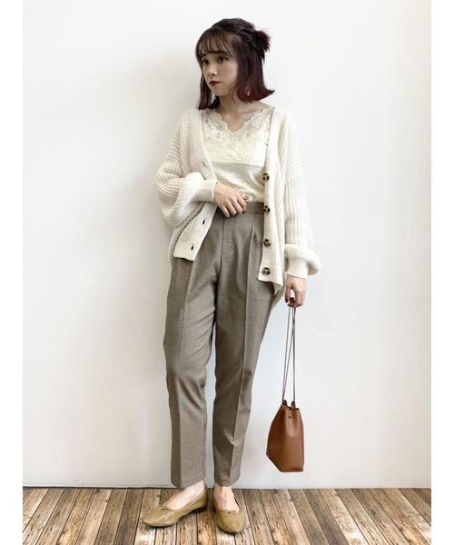 earth music&ecology（アースミュージックアンドエコロジー）の「ラクラクテーパードパンツ ＊（その他パンツ・レディース・ブラック/ベージュ/その他9/その他12/ブラック系その他3/ベージュ系その他4・M/L）」の22枚目の写真