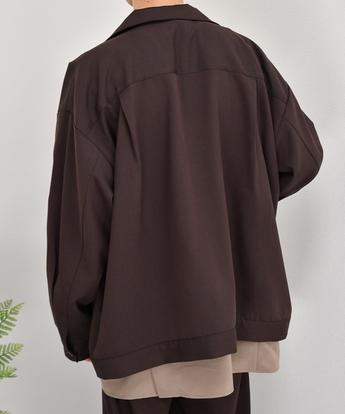 kutir(クティール)の「シングルジャケット セットアップ(テーラードジャケット・メンズ・グリーン/パープル/ダークブラウン・LARGE/MEDIUM)」の10枚目の写真