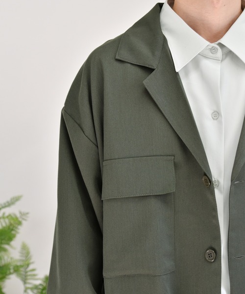 kutir(クティール)の「シングルジャケット セットアップ(テーラードジャケット・メンズ・グリーン/パープル/ダークブラウン・LARGE/MEDIUM)」の20枚目の写真
