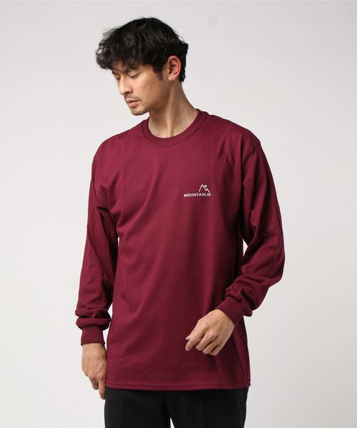 Mania Web限定 Tee トップス Mountain Mania Long Sleeve マウンテンマニア Store フリークスストア のファッション Freak S Sleeve 180gusset Tシャツ カットソー