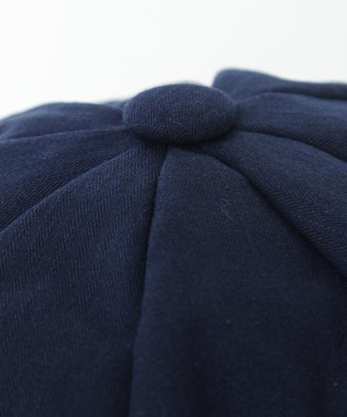 14+（イチヨンプラス）の「コットンキャスケット（キャスケット・レディース・ブラック/ベージュ/ネイビー/ブラウン/カーキ・FREE）」の10枚目の写真