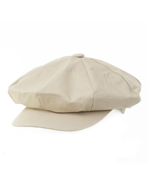 14+（イチヨンプラス）の「コットンキャスケット（キャスケット・レディース・ブラック/ベージュ/ネイビー/ブラウン/カーキ・FREE）」の13枚目の写真