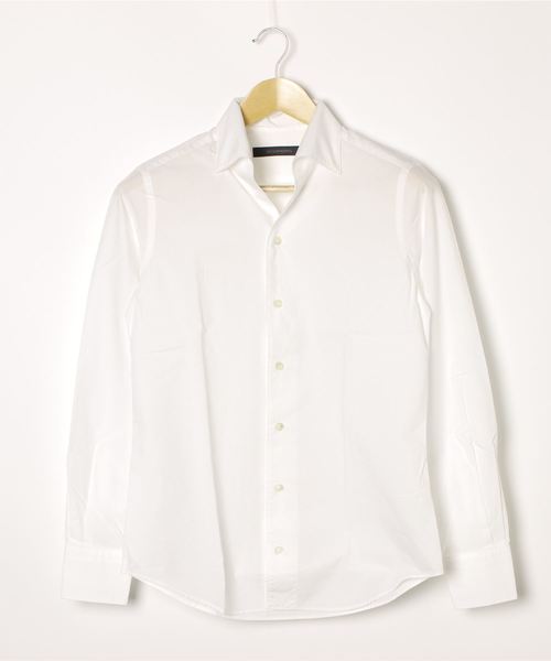 DESIGNWORKS(デザインワークス)の「60/-タイプライター シャツ(シャツ/ブラウス・メンズ・ホワイト/ネイビー/カーキ/イエロー系その他・44/50/48/46)」の2枚目の写真