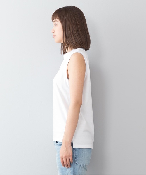 FILA（フィラ）の「【FILA/フィラ】ノースリーブＴシャツ　ＦＬ１８０８　ワンポイント刺繍（タンクトップ・レディース・ホワイト/ブラック/パープル・MEDIUM/LARGE）」の18枚目の写真