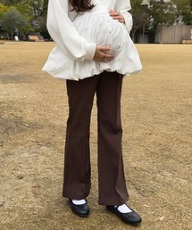 KOBE LETTUCE（コウベレタス）の「のびのびストレッチセンターラインマタニティパンツ（マタニティウェア/グッズ）」