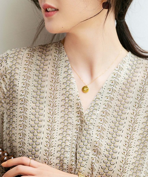 SAISON DE PAPILLON(セゾンドパピヨン)の「フィッシュテール花柄ワンピース(ワンピース・レディース・ベージュ・L/XL/M/S)」の9枚目の写真