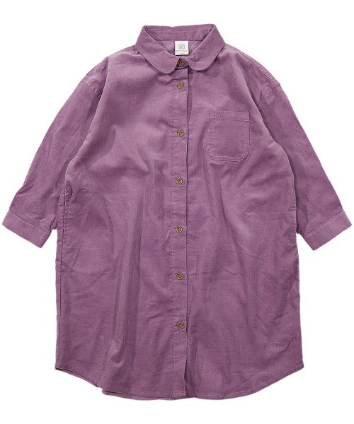 devirock（デビロック）の「ロング丈シャツコールワンピース（シャツワンピース・キッズ・モカ/ラベンダー/ベージュ/ライトブラウン・110cm/130cm/140cm/120cm/150cm/160cm/100cm）」の17枚目の写真