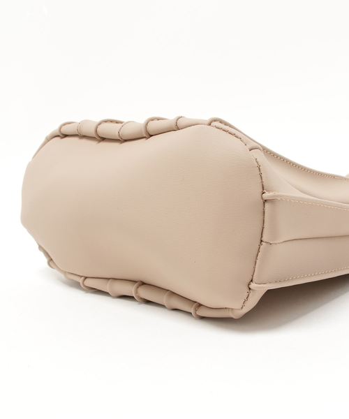 WC（ダブル シー）の「WC/プリーツトートバッグ（トートバッグ・レディース・アイボリー/ブラック・FREE）」の12枚目の写真