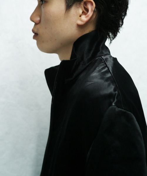 NEONSIGN（ネオンサイン）の「NEONSIGN ACETATE SATIN BOMBER JACKET 