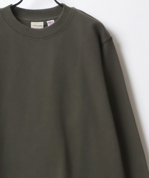 Goodwear（グッドウェア）の「Goodwear/グッドウェア 裏毛 USAコットン 無地 クルーネック スウェット トレーナー/レディース メンズ（スウェット・メンズ・ブラック/ベージュ/ブラウン/グレー/オフホワイト/カーキ/グリーン/ネイビー/グレイッシュベージュ・M/L/XL）」の22枚目の写真