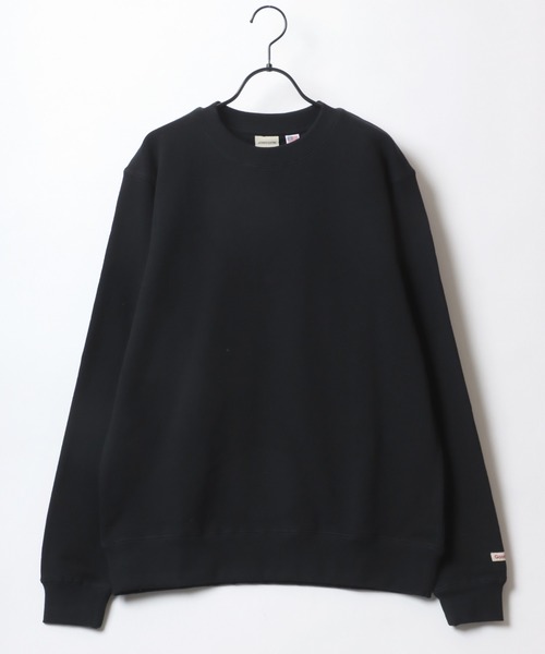 Goodwear（グッドウェア）の「Goodwear/グッドウェア 裏毛 USAコットン 無地 クルーネック スウェット トレーナー/レディース メンズ（スウェット・メンズ・ブラック/ベージュ/ブラウン/グレー/オフホワイト/カーキ/グリーン/ネイビー/グレイッシュベージュ・M/L/XL）」の19枚目の写真