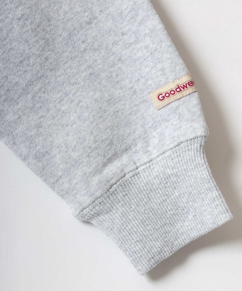 Goodwear（グッドウェア）の「Goodwear/グッドウェア 裏毛 USAコットン 無地 クルーネック スウェット トレーナー/レディース メンズ（スウェット・メンズ・ブラック/ベージュ/ブラウン/グレー/オフホワイト/カーキ/グリーン/ネイビー/グレイッシュベージュ・M/L/XL）」の12枚目の写真
