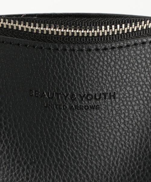 BEAUTY&YOUTH UNITED ARROWS(ビューティーアンドユースユナイテッドアローズ)の「BY フォルム ジッパー ポーチ ショルダーバッグ(ショルダーバッグ・メンズ・ブラック/グレー・FREE)」の12枚目の写真