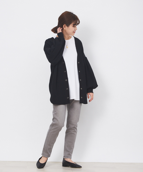☆Rouge vif Anna☆2WAYワッフルプルカーデ　WEB＆一部店舗限定 Rouge vif Anna（ルージュヴィフアンナ）の「【WEB＆一部店舗