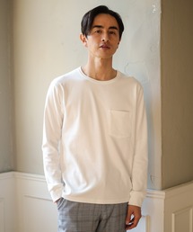 UNION STATION | ストレッチスムースポケットロンT(Tシャツ/カットソー)
