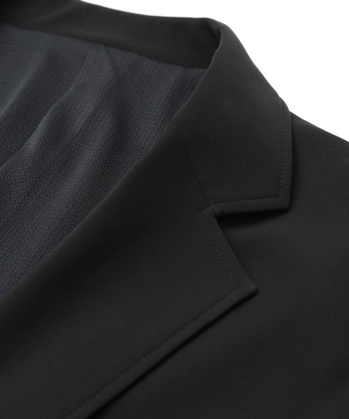 FUSE(フューズ)の「トリコット編みダブルジャケット(テーラードジャケット・メンズ・オリーブ/ブラック・01/02/03)」の19枚目の写真