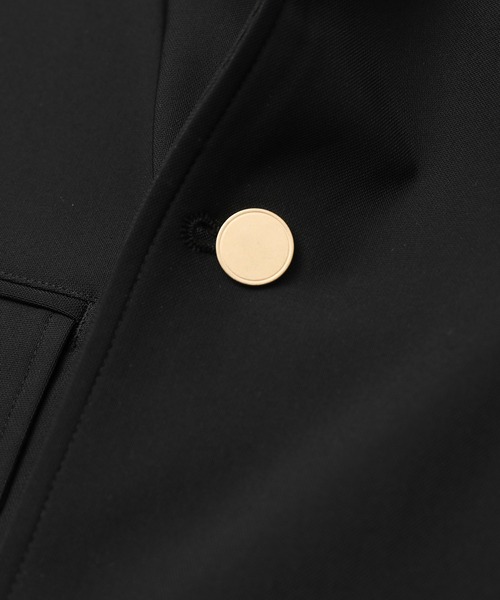 FUSE(フューズ)の「トリコット編みダブルジャケット(テーラードジャケット・メンズ・オリーブ/ブラック・01/02/03)」の17枚目の写真