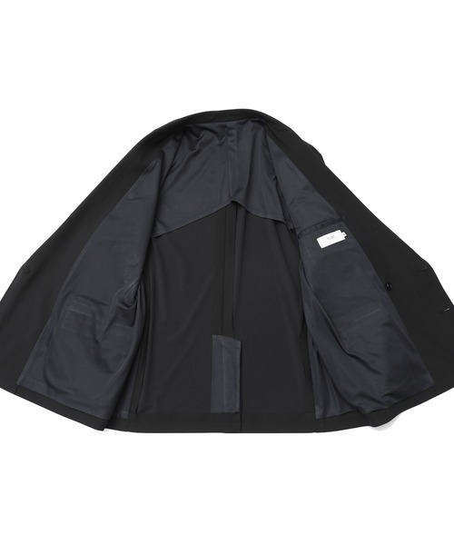 FUSE(フューズ)の「トリコット編みダブルジャケット(テーラードジャケット・メンズ・オリーブ/ブラック・01/02/03)」の20枚目の写真