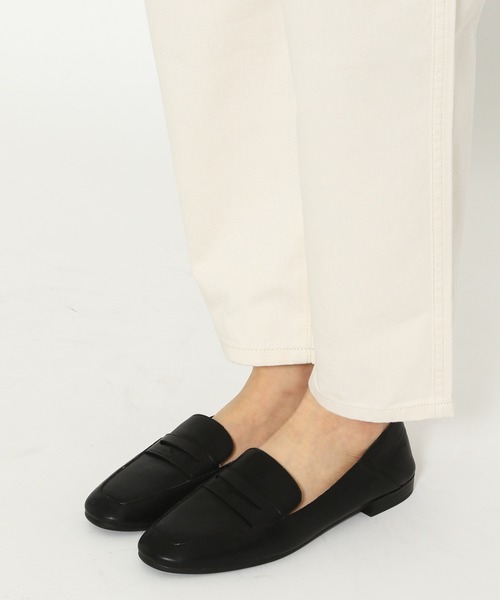 GLOBAL WORK（グローバルワーク）の「ハイウエストタックデニムパンツ/925374（デニムパンツ・レディース・ネイビー/オフホワイト/サックスブルー/ダークグレー/ブラック・SMALL/MEDIUM/LARGE）」の9枚目の写真