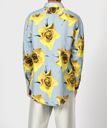Paul Smith ポールスミス Monarch rose フーデッドブルゾン ポールスミス ブルゾン MA-1 Mサイズ ローズ 薔薇 プリント Paul
