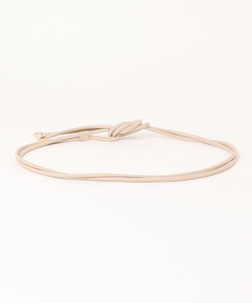 ROPE' PICNIC（ロペピクニック）の「メタルポイントロープベルト（ベルト・レディース・ブラック/オフホワイト/ベージュ系その他/グリーン系その他・FREE）」の9枚目の写真