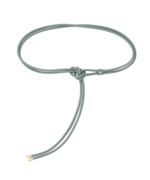 ROPE' PICNIC（ロペピクニック）の「メタルポイントロープベルト（ベルト・レディース・ブラック/オフホワイト/ベージュ系その他/グリーン系その他・FREE）」の4枚目の写真