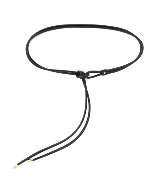 ROPE' PICNIC（ロペピクニック）の「メタルポイントロープベルト（ベルト・レディース・ブラック/オフホワイト/ベージュ系その他/グリーン系その他・FREE）」の2枚目の写真