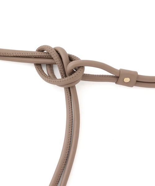 ROPE' PICNIC（ロペピクニック）の「メタルポイントロープベルト（ベルト・レディース・ブラック/オフホワイト/ベージュ系その他/グリーン系その他・FREE）」の12枚目の写真