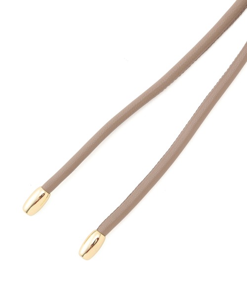 ROPE' PICNIC（ロペピクニック）の「メタルポイントロープベルト（ベルト・レディース・ブラック/オフホワイト/ベージュ系その他/グリーン系その他・FREE）」の11枚目の写真