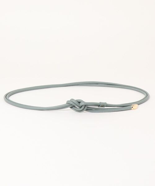 ROPE' PICNIC（ロペピクニック）の「メタルポイントロープベルト（ベルト・レディース・ブラック/オフホワイト/ベージュ系その他/グリーン系その他・FREE）」の8枚目の写真