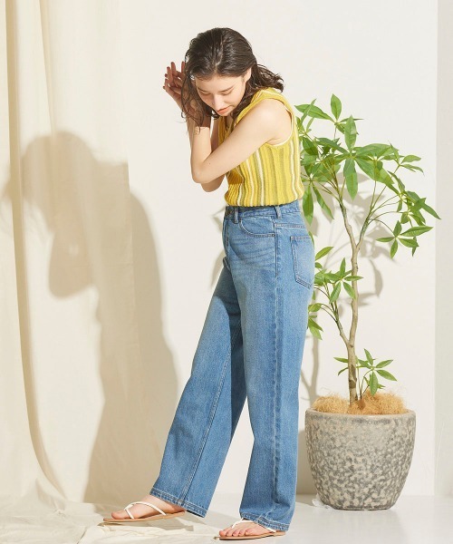 Willful by lipstar（ウィルフル バイ リップスター）の「【Willful by lipstar】Vネックニットタンクトップ（ニット/セーター・レディース・その他/ブラック/ベージュ・M）」の19枚目の写真