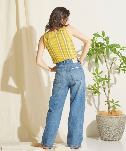 Willful by lipstar（ウィルフル バイ リップスター）の「【Willful by lipstar】Vネックニットタンクトップ（ニット/セーター・レディース・その他/ブラック/ベージュ・M）」の20枚目の写真