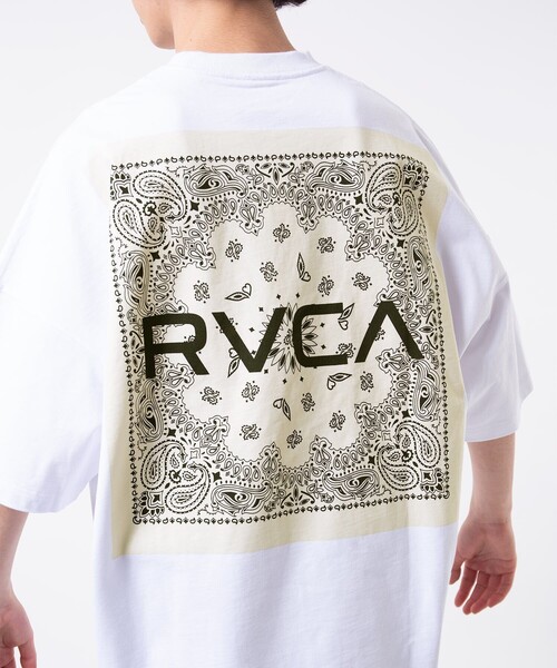 RVCA（ルーカ）の「RVCA/ルーカ 別注 BANDANA BACK PRINT TEE