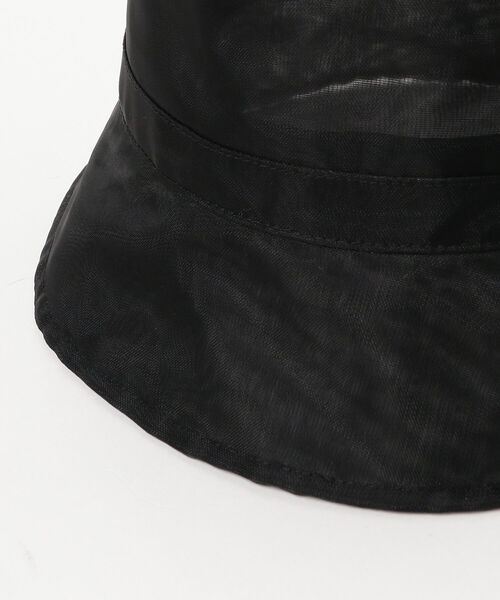 Ray BEAMS(レイビームス)の「Ray BEAMS / チュール バケット ハット(ハット・レディース・ブラック/ブラウン・ONE SIZE)」の10枚目の写真
