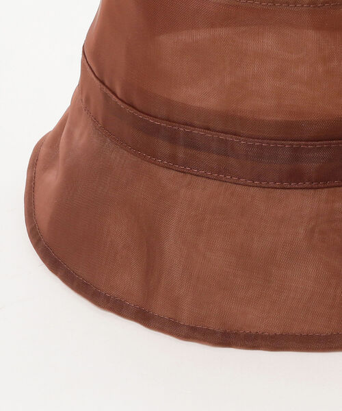 Ray BEAMS(レイビームス)の「Ray BEAMS / チュール バケット ハット(ハット・レディース・ブラック/ブラウン・ONE SIZE)」の16枚目の写真