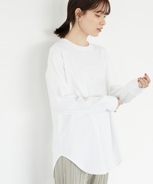 Green　Parks | 裾ラウンドロンT＊(Tシャツ/カットソー)