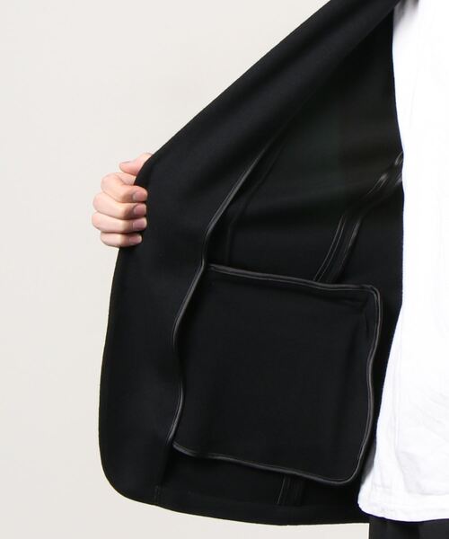 MAIN ATTRACTION(メインアトラクション)の「【MAIN ATTRACTION】JAPAN WOOL JERSEY ジャケット(テーラードジャケット・メンズ・ブラック/グレー/ネイビー・MEDIUM/LARGE/LL/SMALL)」の6枚目の写真
