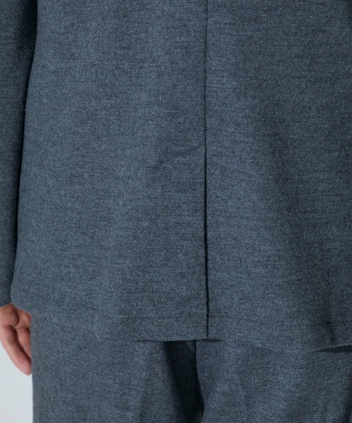 MAIN ATTRACTION(メインアトラクション)の「【MAIN ATTRACTION】JAPAN WOOL JERSEY ジャケット(テーラードジャケット・メンズ・ブラック/グレー/ネイビー・MEDIUM/LARGE/LL/SMALL)」の15枚目の写真