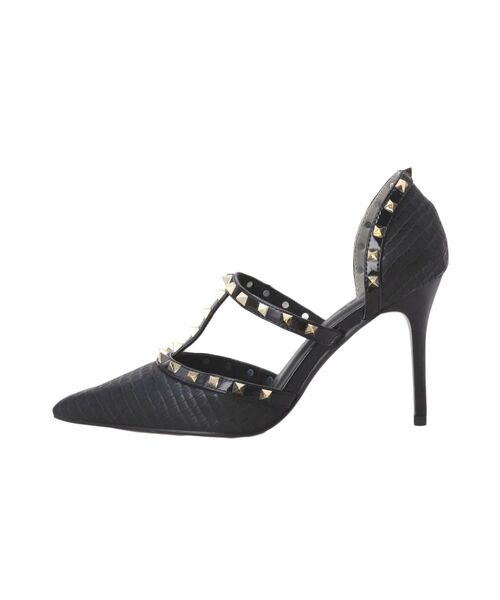 RESEXXY（リゼクシー）の「スタッズピンヒールパンプス（パンプス・レディース・その他1/オフホワイト/ピンク・MEDIUM/LARGE/SMALL）」の4枚目の写真