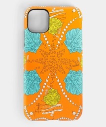 I PHONE 11 COVER - PRINTED CALF LEATHER