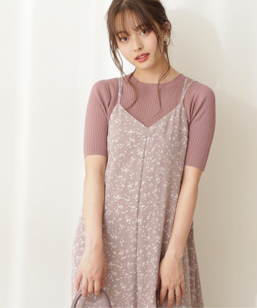 PROPORTION BODY DRESSING（プロポーションボディドレッシング）の「ネックデザインリブニット / 1211170508（ニット/セーター・レディース・ピンク系その他2/ブルー/ホワイト系その他・FREE）」の3枚目の写真