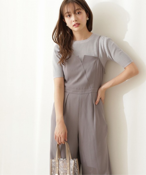 PROPORTION BODY DRESSING（プロポーションボディドレッシング）の「ネックデザインリブニット / 1211170508（ニット/セーター・レディース・ピンク系その他2/ブルー/ホワイト系その他・FREE）」の9枚目の写真