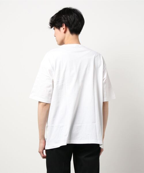JUNRED(ジュンレッド)の「ROSTER BEARルーズ刺繍TEE(Tシャツ/カットソー・メンズ・グリーン/ブラック/ホワイト・M/L)」の4枚目の写真