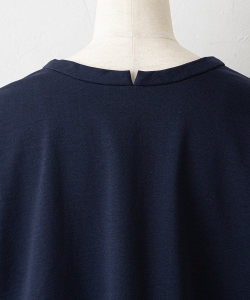 BEARDSLEY（ビアズリー）の「フルーツ刺繍ブラウス（シャツ/ブラウス・レディース・ネイビー/ホワイト・FREE）」の5枚目の写真