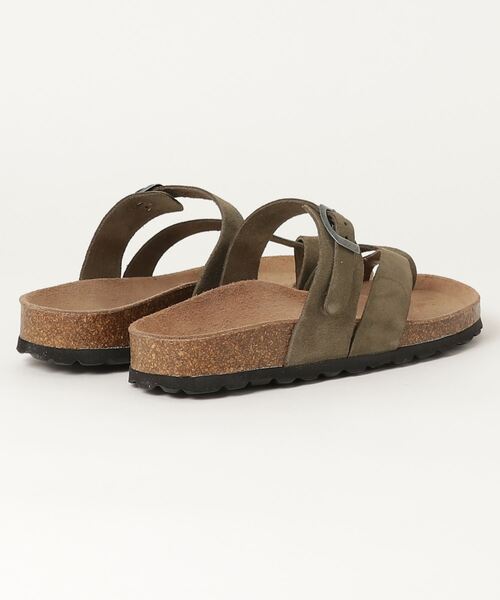 penta（ペンタ）の「PENTA/別注バックル付フラットサンダル（サンダル・レディース・カーキ/ブラック/オフホワイト/オレンジ・37/38/36）」の5枚目の写真