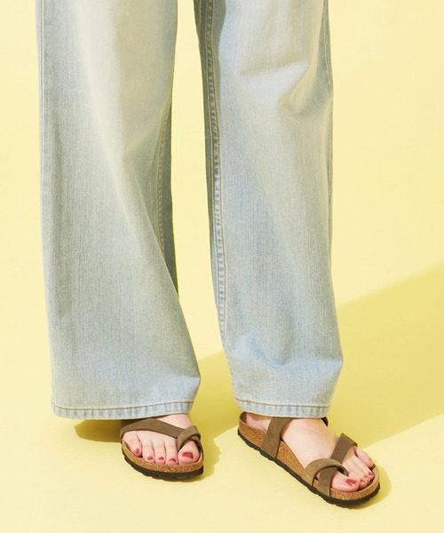 penta（ペンタ）の「PENTA/別注バックル付フラットサンダル（サンダル・レディース・カーキ/ブラック/オフホワイト/オレンジ・37/38/36）」の3枚目の写真