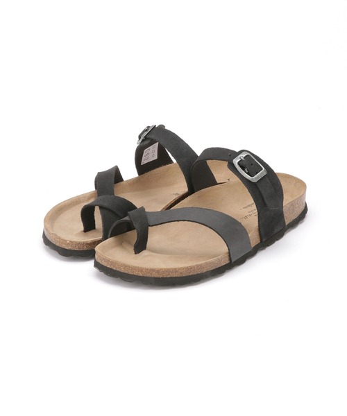 penta（ペンタ）の「PENTA/別注バックル付フラットサンダル（サンダル・レディース・カーキ/ブラック/オフホワイト/オレンジ・37/38/36）」の7枚目の写真